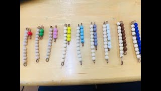 Teen Beads- Counting Numbers 11-19