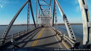 U.S. 51 Ohio River ‘Cairo’ Bridge, Over and Back