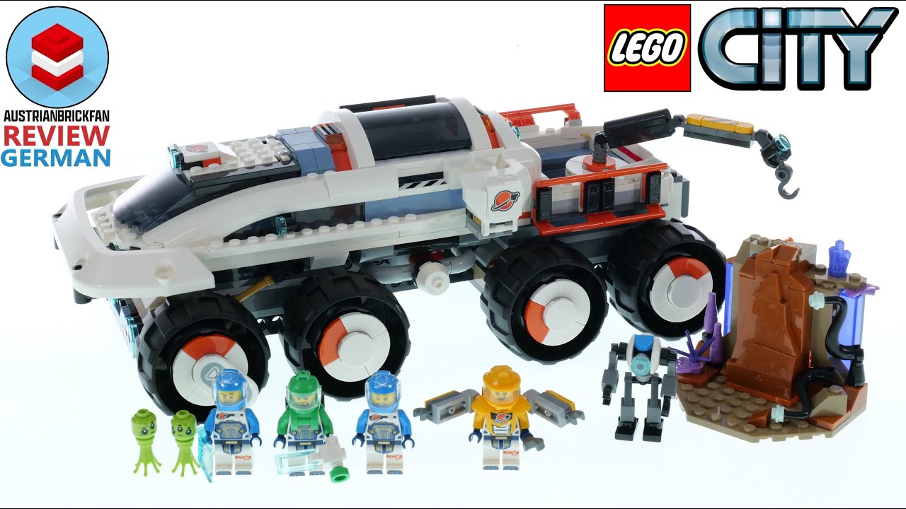LEGO City 60432 Kommando Rover mit Ladekran Review Deutsch - YouTube