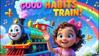 Good Habits For Kids Fun Kids Song - Good Habits Train Kids Learning Video