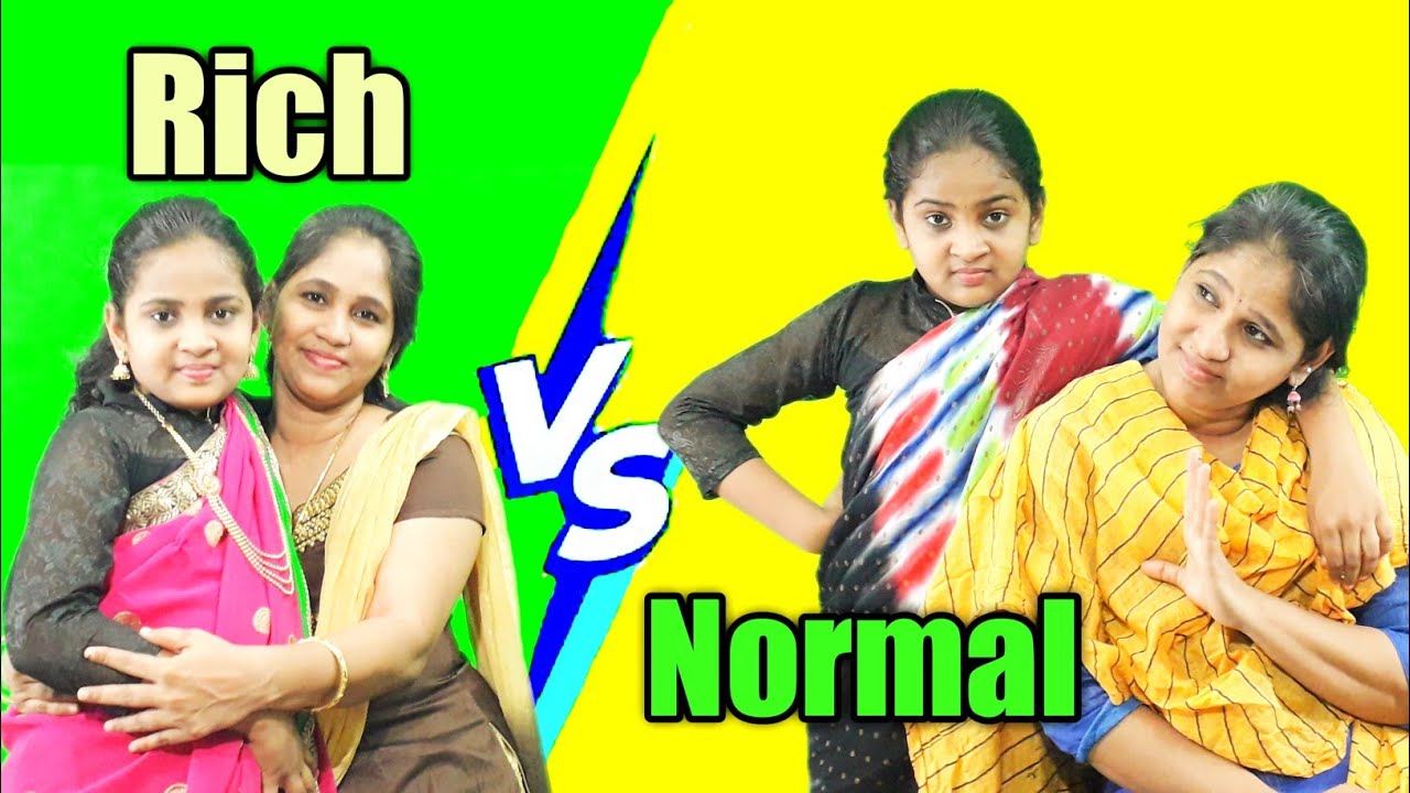 Rich Girl Vs Normal Girl | Comedy video | Monika Prabhu