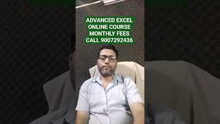 ADVANCED EXCEL ONLINE COURSE FOR MBA BBA STUDENTS