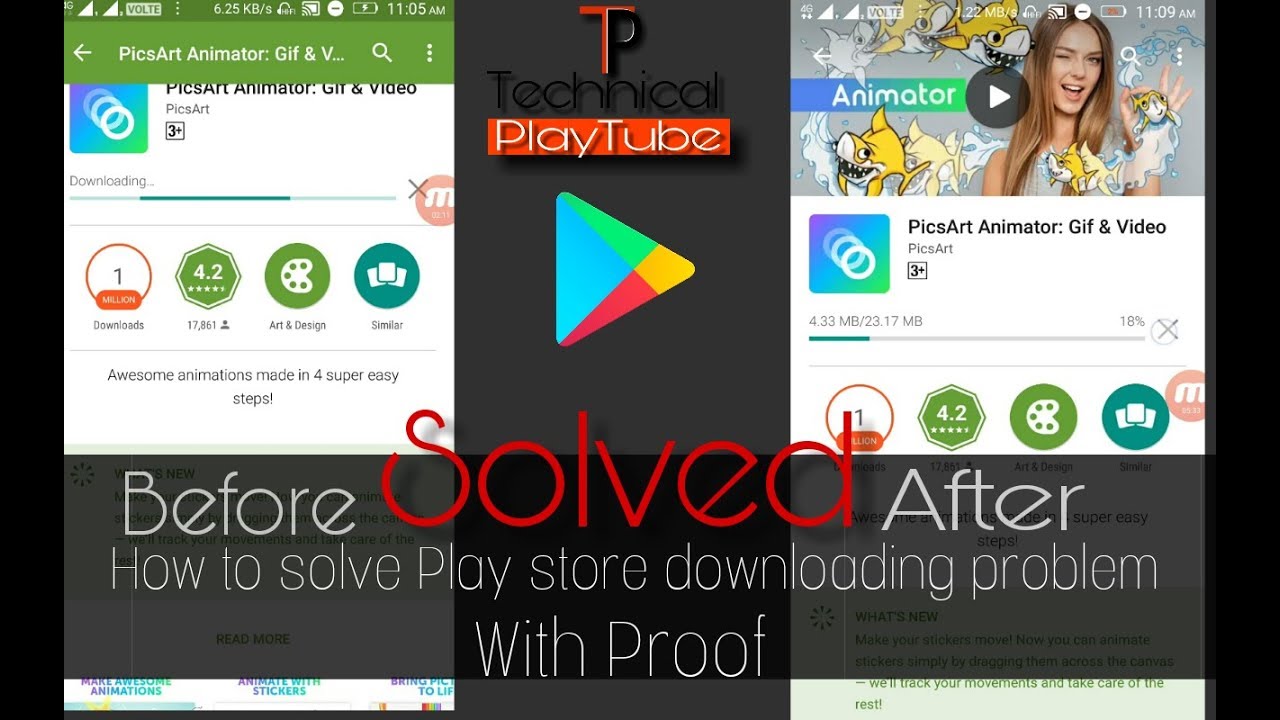 how to fix play store error download pending YouTube
