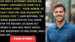 I Showed Up In Court Wearing A $12 Shirt  My Wife Mocked Me  The Moment I Said My Name, Two Marsha