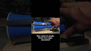 This Solar Motor Spins on Sunlight Alone #diy #solar #physics