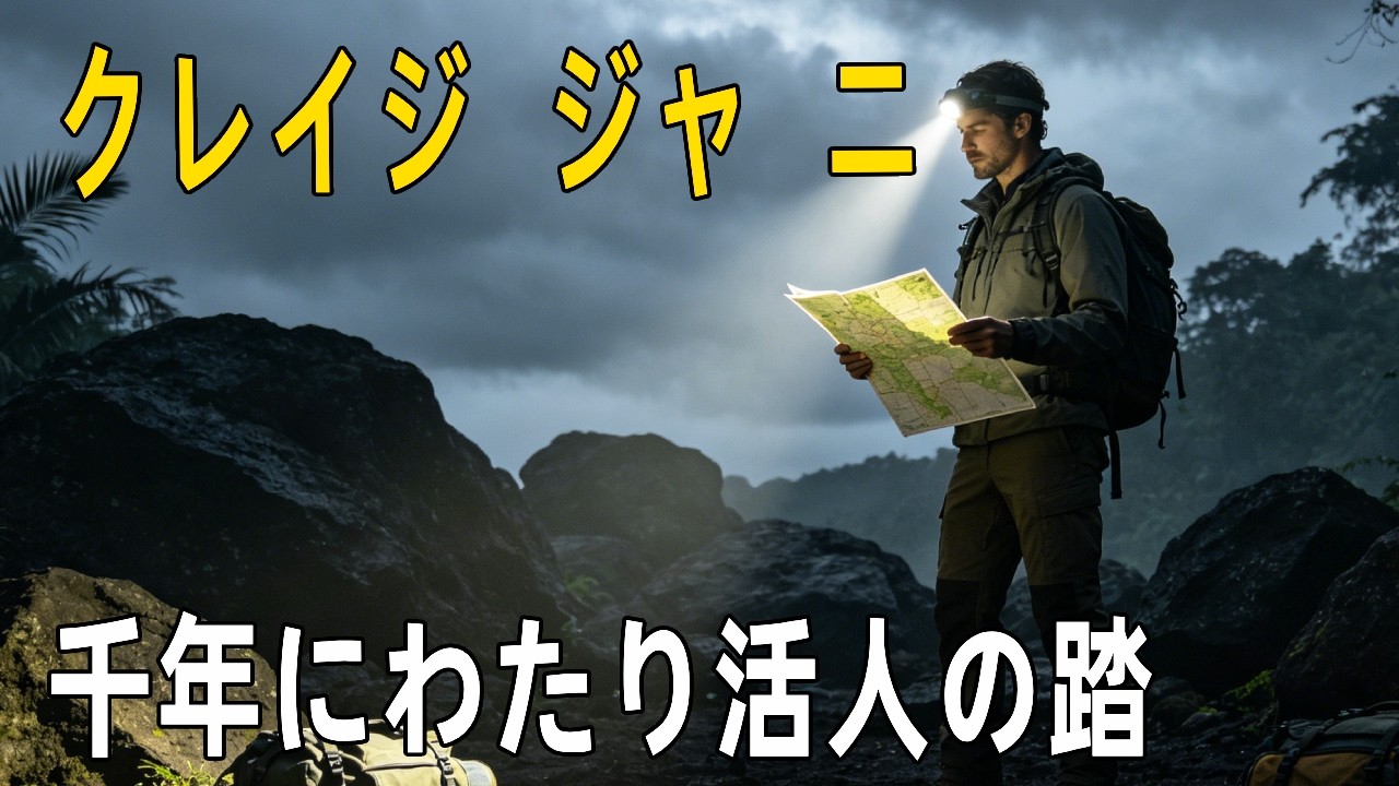 【クレイジージャーニー】誰が永遠にこの暗黒の地に残されたのか…？手付かずの地に隠された衝撃の真実が。