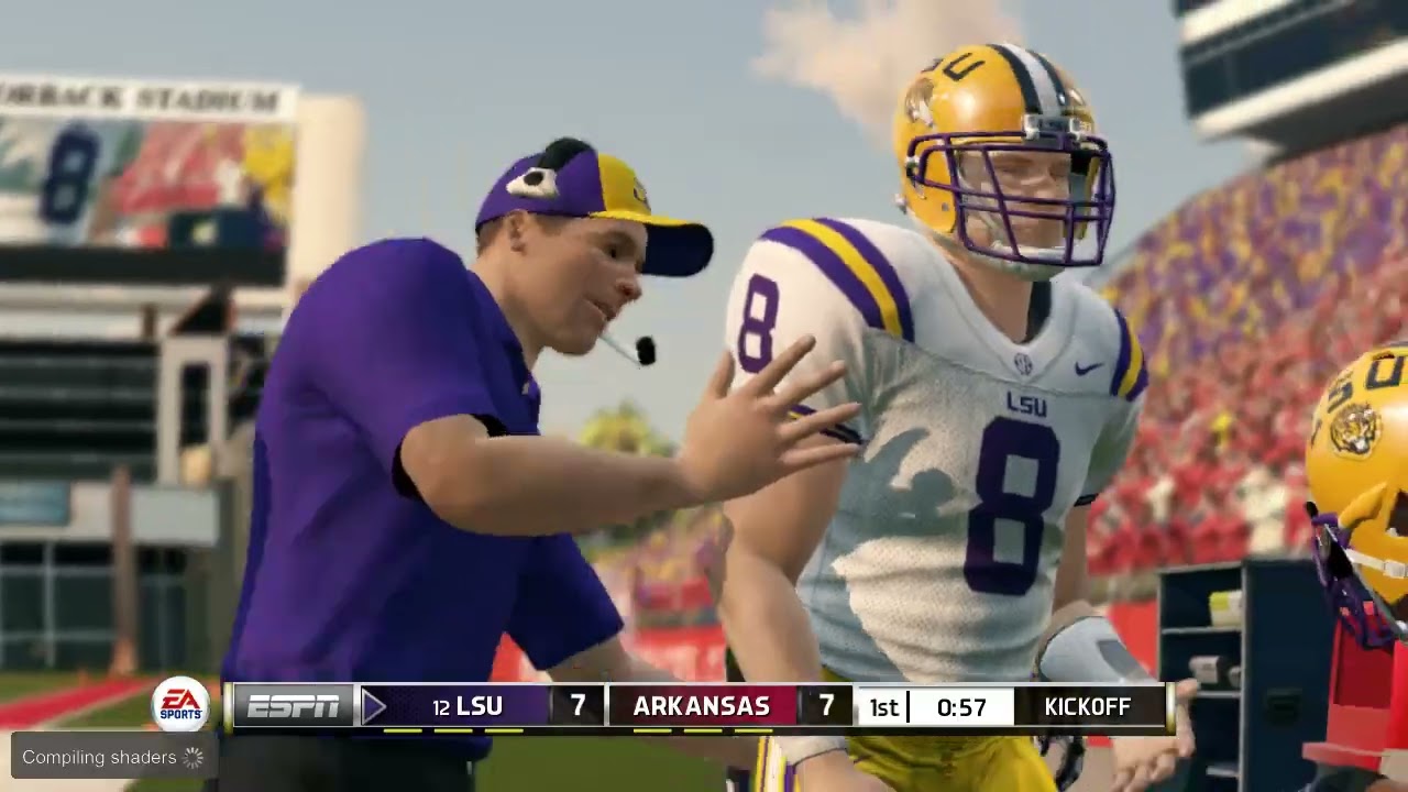 NCAA Football 14 - Battle for the Boot Part 1