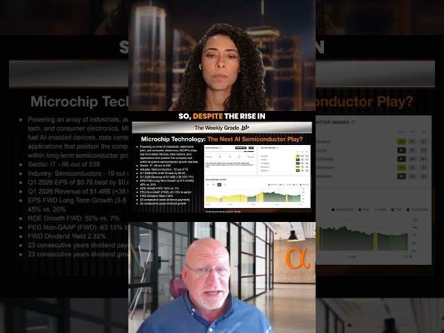 Why Microchip Stock Is in a Valuation "Sweet Spot" 📈 #Shorts