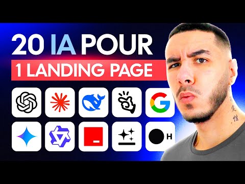 20 IA s’affrontent pour bâtir la landing page parfaite (test honnête)