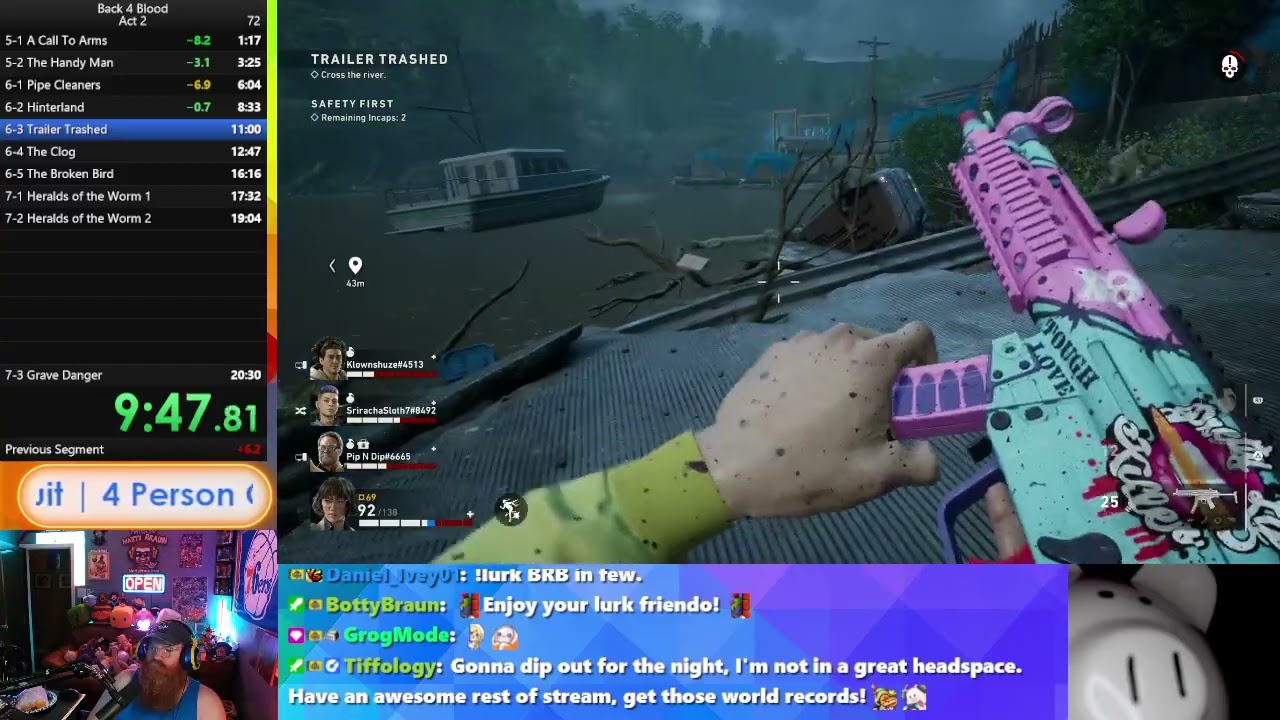 Back 4 Blood 4 Player Co op Recruit Act 2 WR (Officially retimed 