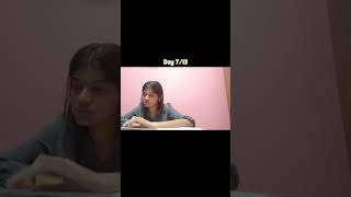 DAY 7/13 DAYS STUDYING CHALLENGE ⭐ #challenge #exam #study #consistency #students #studymotivation