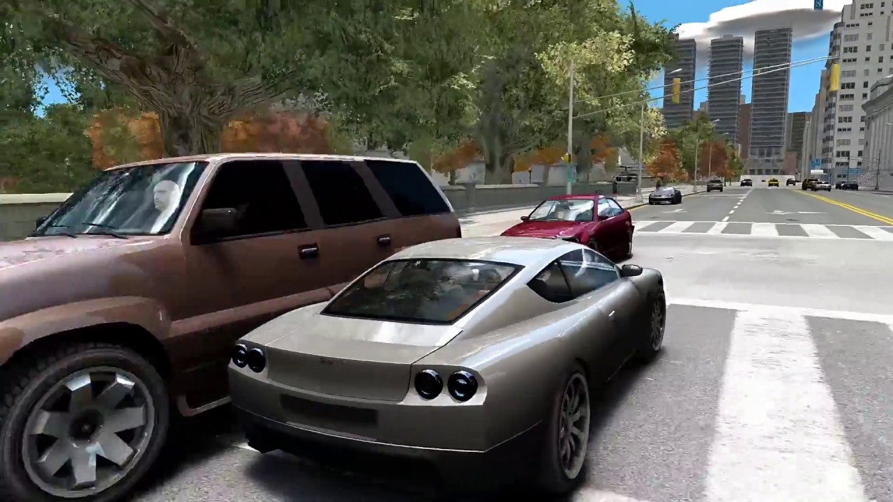 GTA 4 | Kubo GE graphic mod + trees reflection + trees lod distance