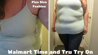 Time and Tru new Walmart Line Try On