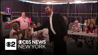 Optimism high at Zohran Mamdani watch party in Long Island City