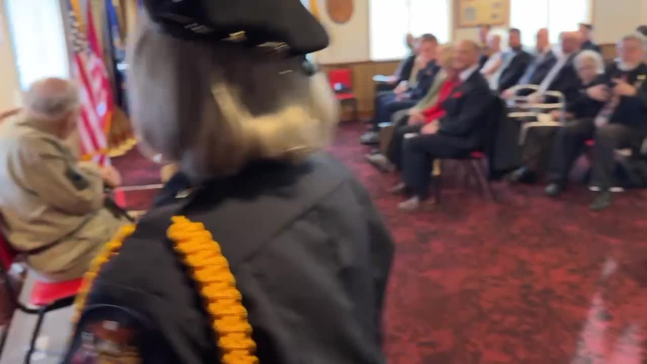 Video: Local WWII vet receives the French Legion of Honor medal