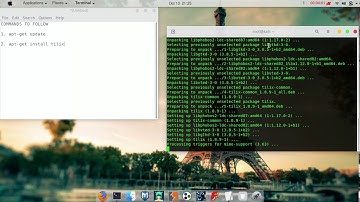 Advanced Terminal | Tilix installation