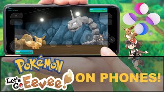 Pokemon Let's Go Eevee on Phones at 90+FPS? | Skyline (Edge) emulator for Android Long Gameplay screenshot 5