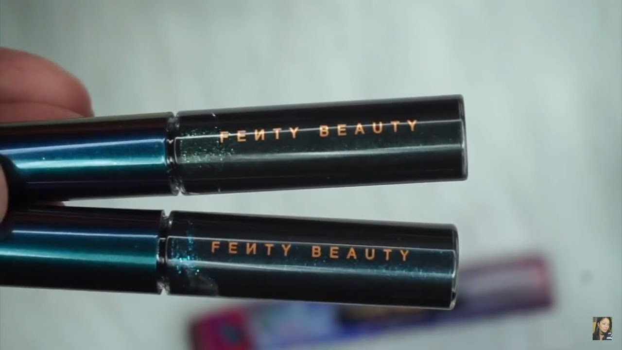 FENTY BEAUTY EYELINER SWATCHES
