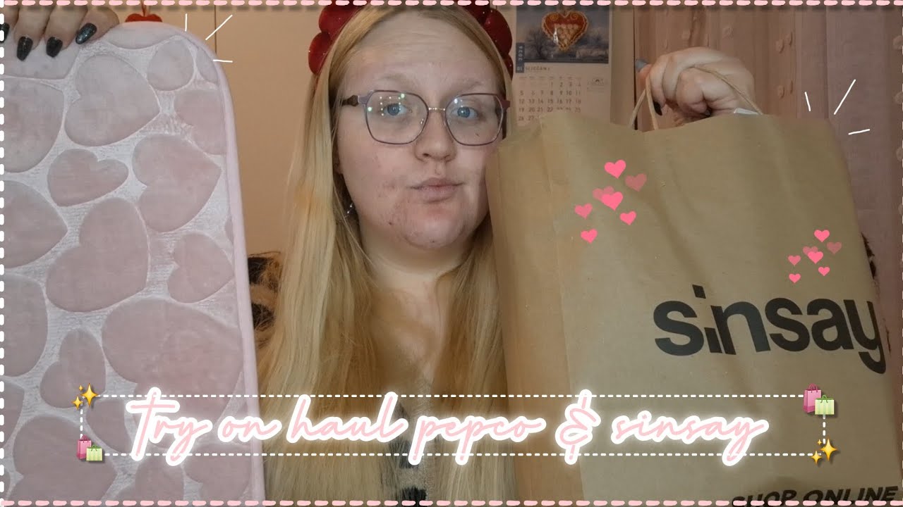 TRY ON HAUL PEPCO & SINSAY🛍✨️ | 2026.