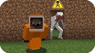 NOOB TIENE 1 MINUTO PARA ESCONDERSE DEL SCP-096 EN MINECRAFT