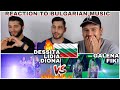 Reaction to HOT Bulgarian Songs: LIDIA x DESSITA x DIONA - IZLAJI ME vs. GALENA & FIKI - LAMBORGHINI