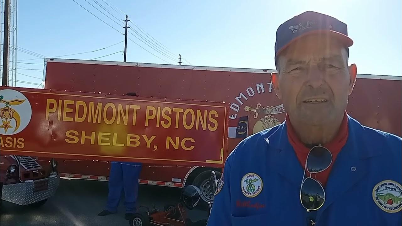 PIEDMONT PISTONS the Shelby Christmas Parade 2022 YouTube