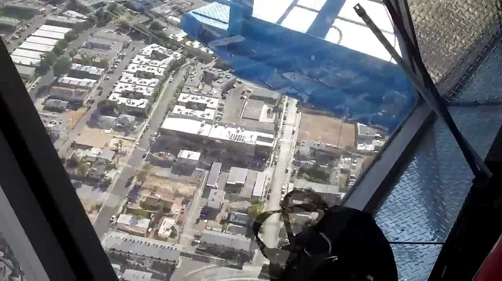 Stratosphere Las Vegas Nevada Crazy to watch Man Jump!