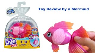 Mermaid facts | Lili Dippers Live Pets Fish Toy Review | by B for Beatrix