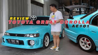 MODIFIKASI Toyota Great Corolla AE101 FINISH | Dengan Gaya Street Racing warna Style Formula Drift
