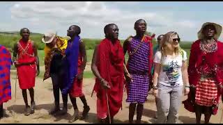 maasai mara village dance