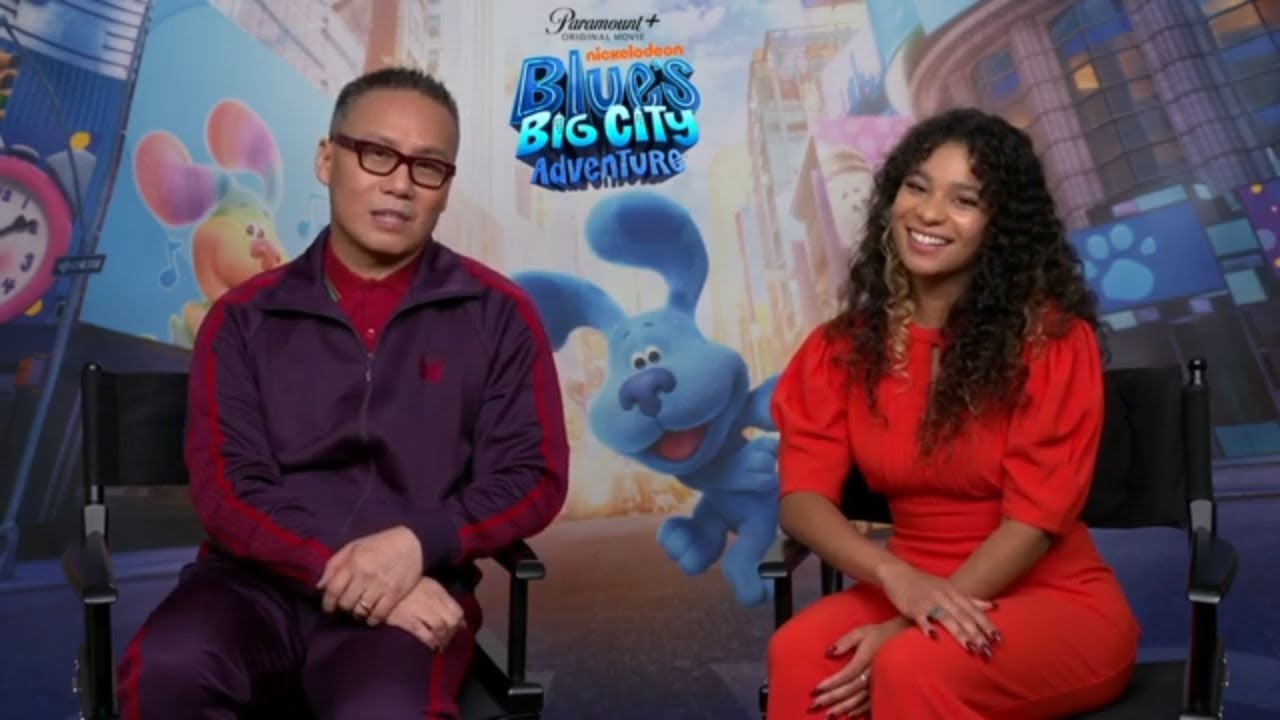 BD Wong & Brianna Bryan Talk Blue's Big City Adventure (Blue's Clues)