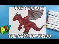 How to Draw THE GRYPHON