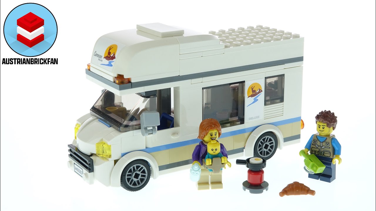 Lego City 60283 Holiday Camper Van Lego Speed Build Review - YouTube