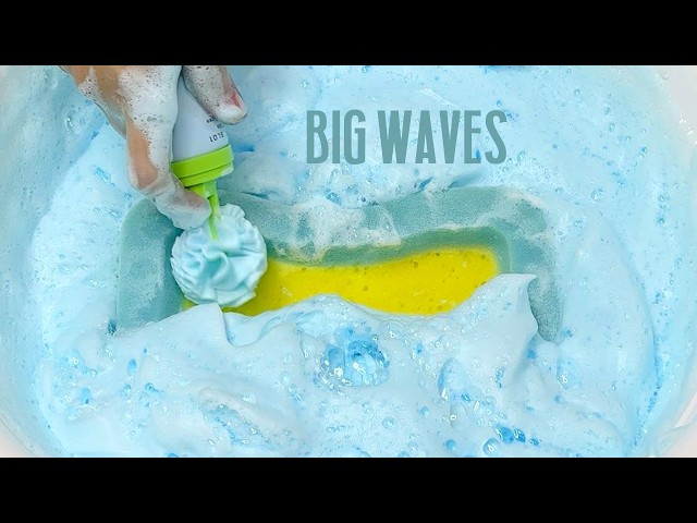 ASMR Sponge 1259.Big Waves