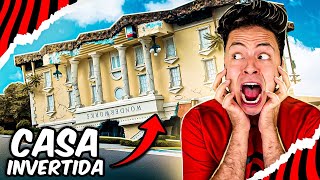 PASSEI 24 HORAS NA CASA DE CABEÇA PRA BAIXO NOS EUA!