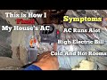 My AC is Constantly Running and Electric Bill Really High , How I Fixed It.  Zone Damper Motor