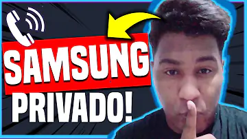 Como colocar número privado no Samsung a20?