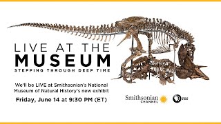 🔴Live at the Museum: Stepping Through Deep Time