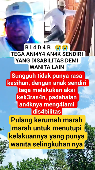 Ayah Tega Aniaya Anak Disabilitas Demi Wanita Lain. #shorrts #viral #kekerasananak