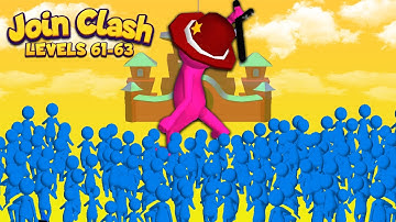 Join Clash 3D All Levels 61-63 Gameplay iOS & Android Games