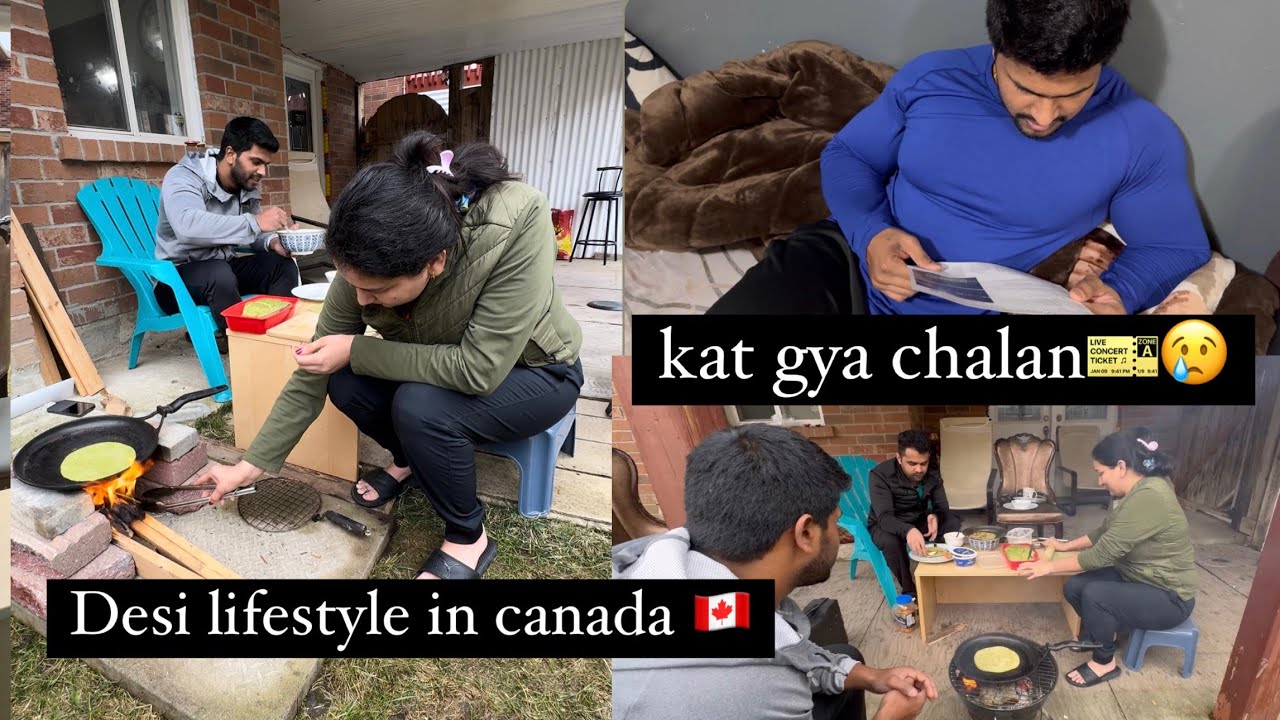 Desi lifestyle in canada🇨🇦| Patidev ka kat gya chalan🎫| Haryanvi in canada❤️ #Nikkisworld