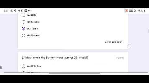 National Level Online Quiz on "COMPUTER NETWORKS"