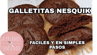 Galletitas Nesquik Super Faciles La Pasamos Comiendo