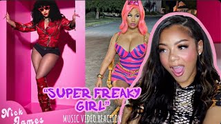 IM SHOOK .. SUPER FREAKY GIRL - NICKI MINAJ VIDEO REACTION