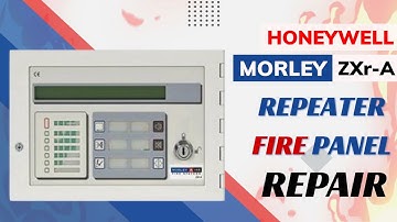 Morley Repeater Panel Repair | Fire alarm | Service | Fire panel control system | Fix fault |