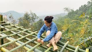 150 Days Building A Bamboo House In The Forest, Single Mother Life And The Nights Missing Her Child