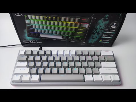 МЕХАНИЧЕСКАЯ ИГРОВАЯ КЛАВИАТУРА AULA F3261 RGB ОБЗОР
