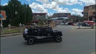 Thabure military vehicle by Tlome Motors, Motimposo, Maseru.
