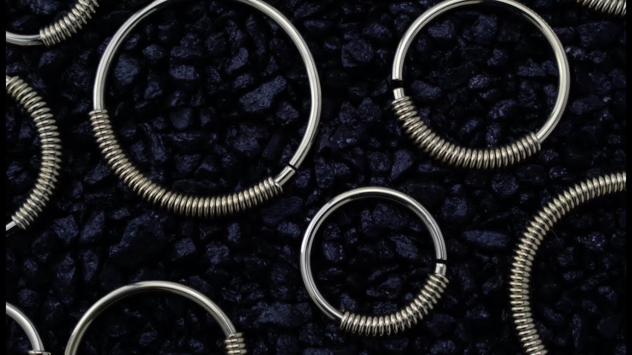 Coiled Hoop Ear Weights | UrbanBodyJewelry.com