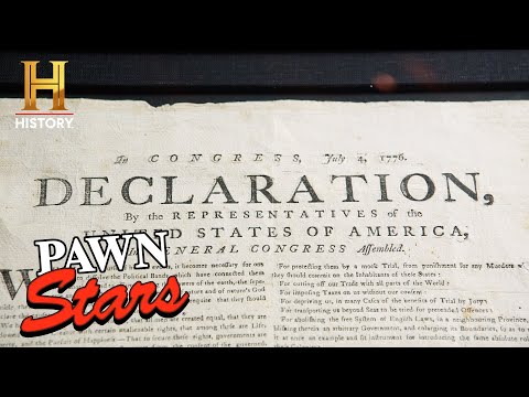Pawn Stars: MILLION DOLLAR DEAL for the Declaration of Independence (Season 19)